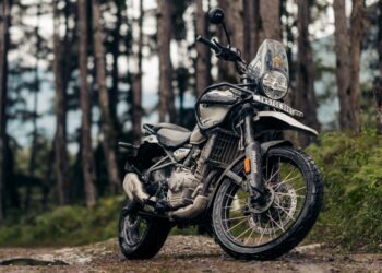 ராயல் என்ஃபீல்டு ஹிமாலயன் 450 பைக்கில் ட்யூப்லெஸ் ஸ்போக்டூ வீல் அறிமுகமானது