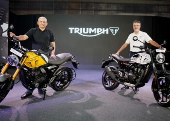 ₹ 2.17 லட்சத்தில் டிரையம்ப் ஸ்பீடு T4 அறிமுகமானது