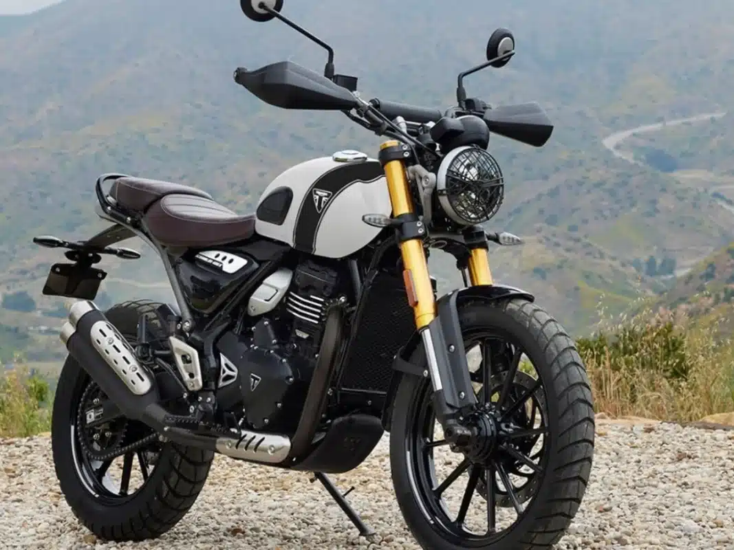 Triumph Scrambler 400X updated