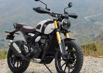 புதிய நிறத்தில் டிரையம்ப் ஸ்கிராம்பளர் 400X வெளியானது