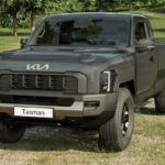 kia tasman pickup truck front