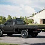 kia tasman pickup truck side
