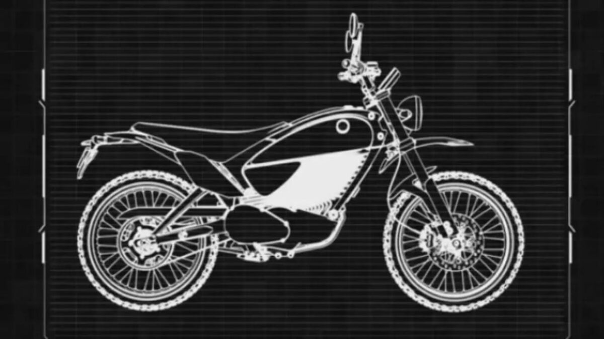 Royal Enfield flying Flea s6 scrambler view