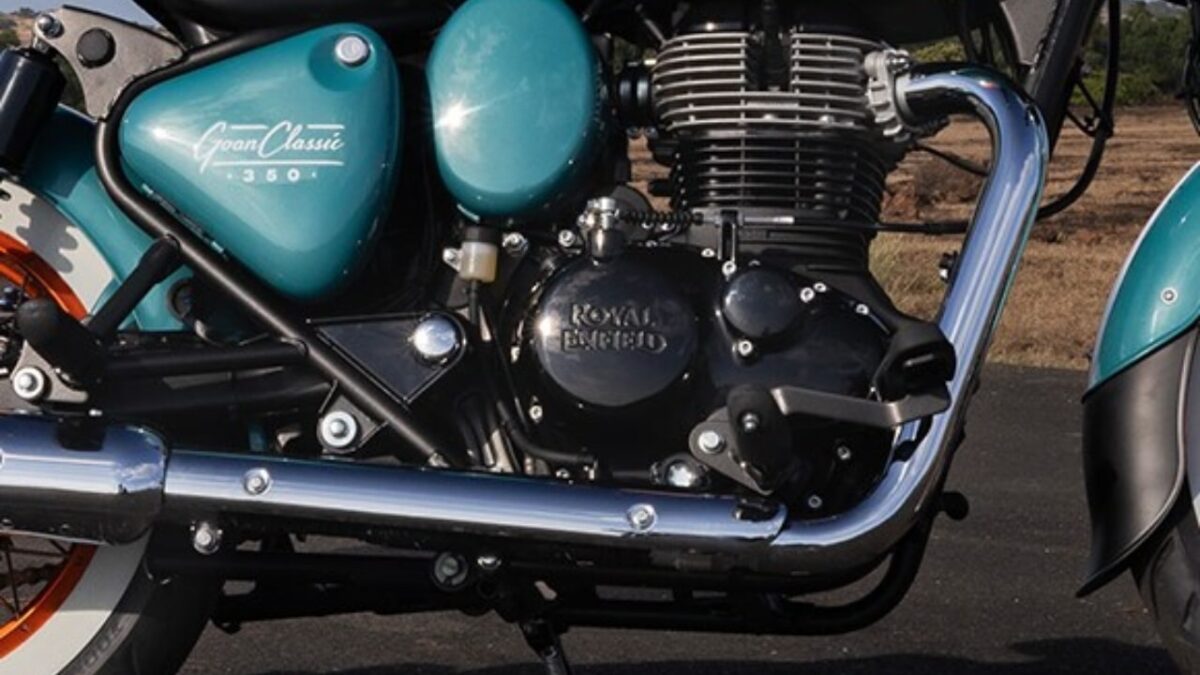 Royal Enfield goan classic 350 engine
