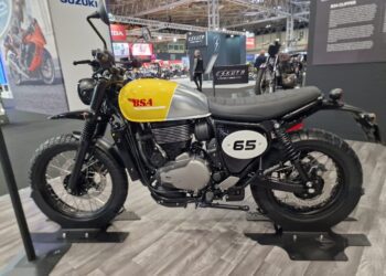 கோல்டுஸ்டார் 650 அடிப்படையில் பிஎஸ்ஏ B65 ஸ்கிராம்பளர் வெளியானது