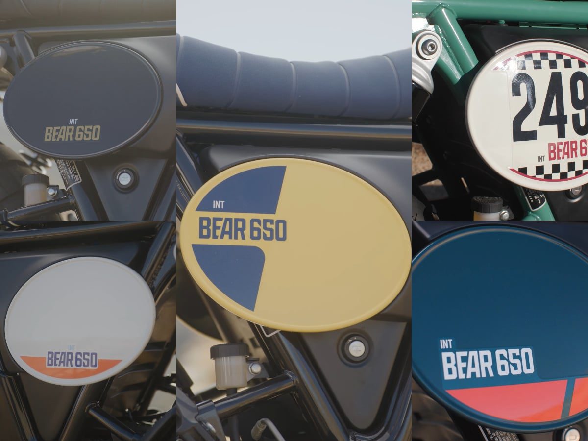 colourwise royal enfield bear 650 logo