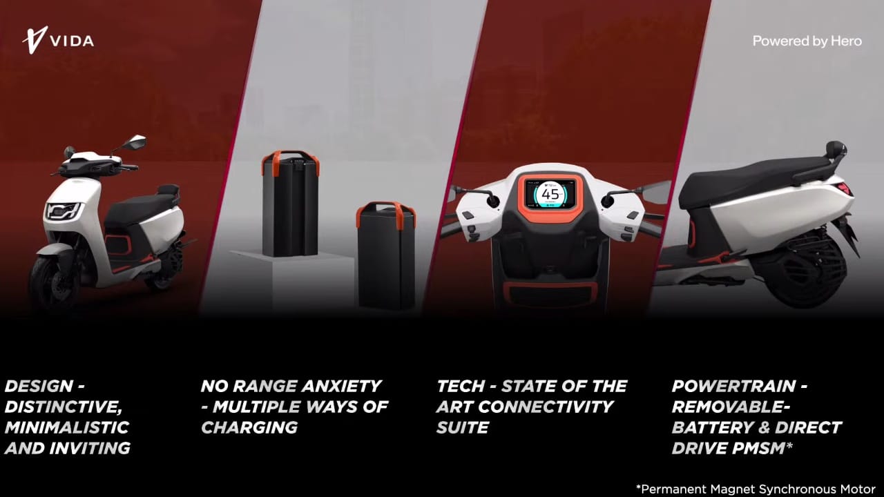 hero vida z scooter specs