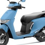honda activa e Pearl Serenity Blue colour