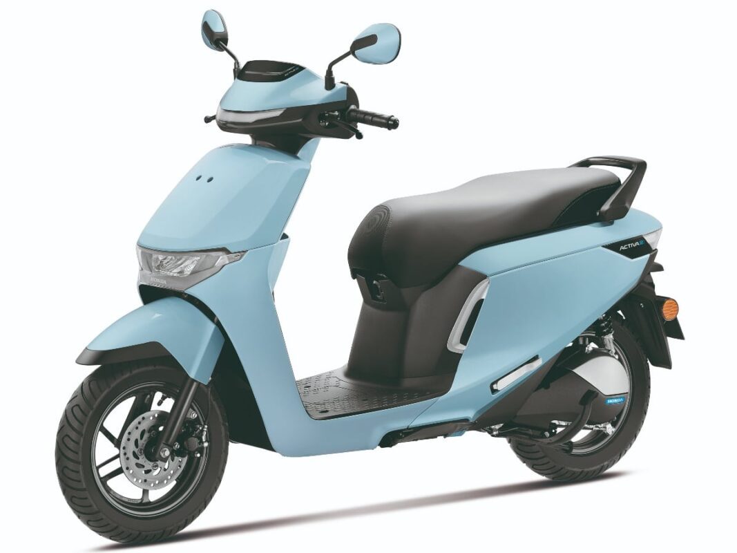  Honda Activa e: scooter first look view