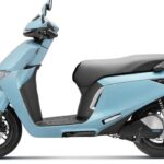 honda activa e scooter side