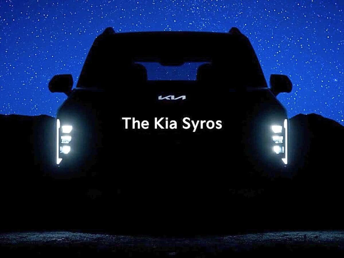 kia syros teased