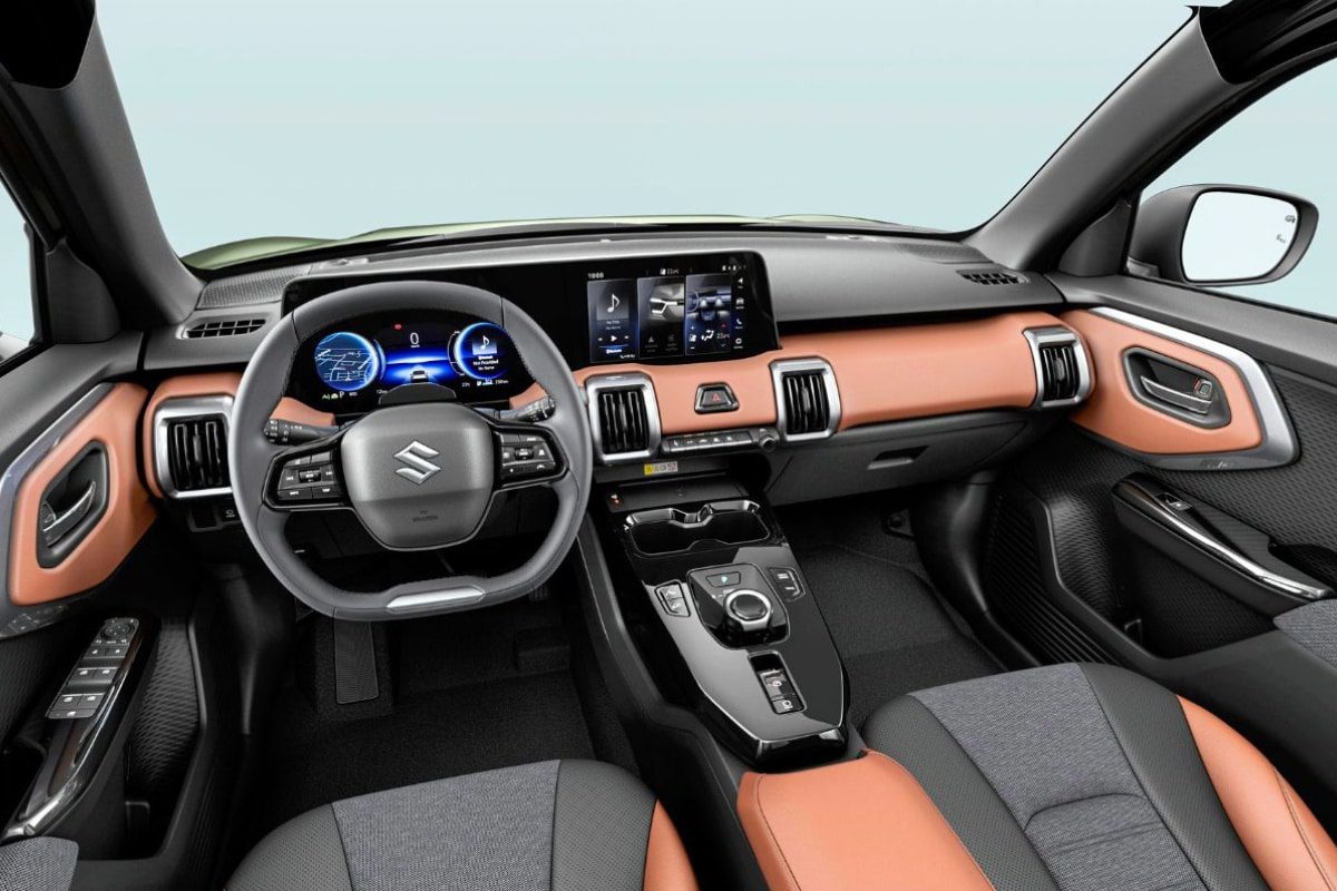 maruti suzuki e Vitara interior