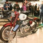 new Royal Enfield classic 650 bike front