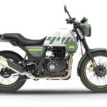 royal enfield scram 440 trail green colour