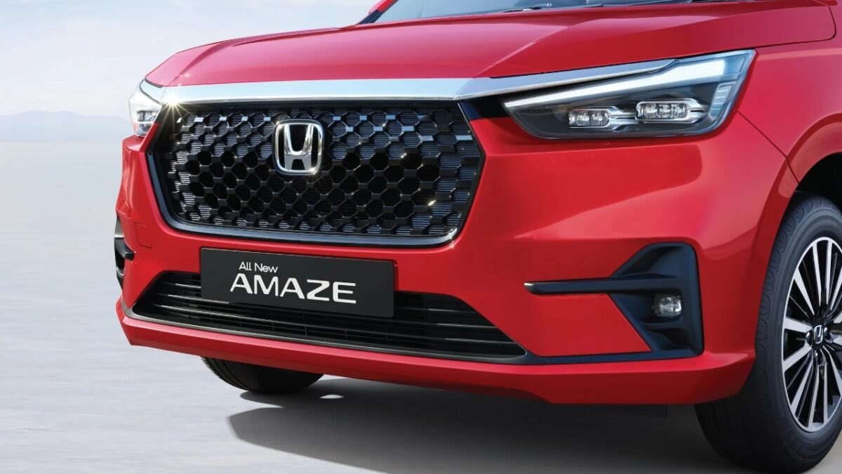 2025 honda amaze gril and led head light