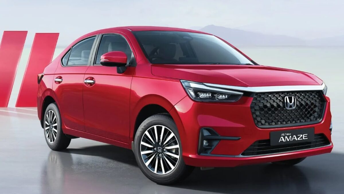 2025 honda amaze red