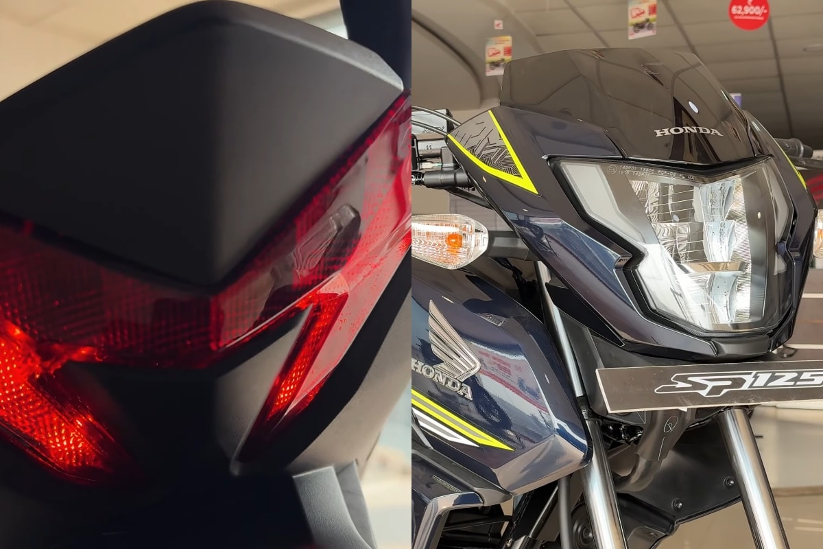 2025 honda sp125 led headlight and tail light