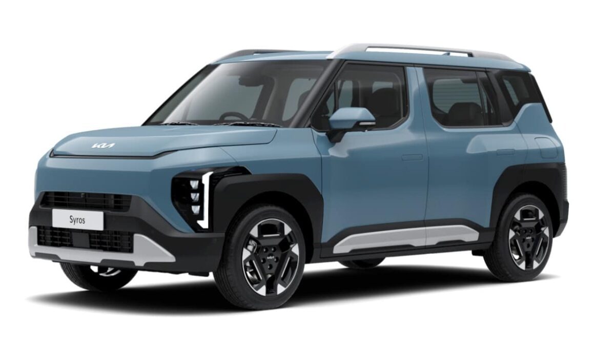 kia syros suv front
