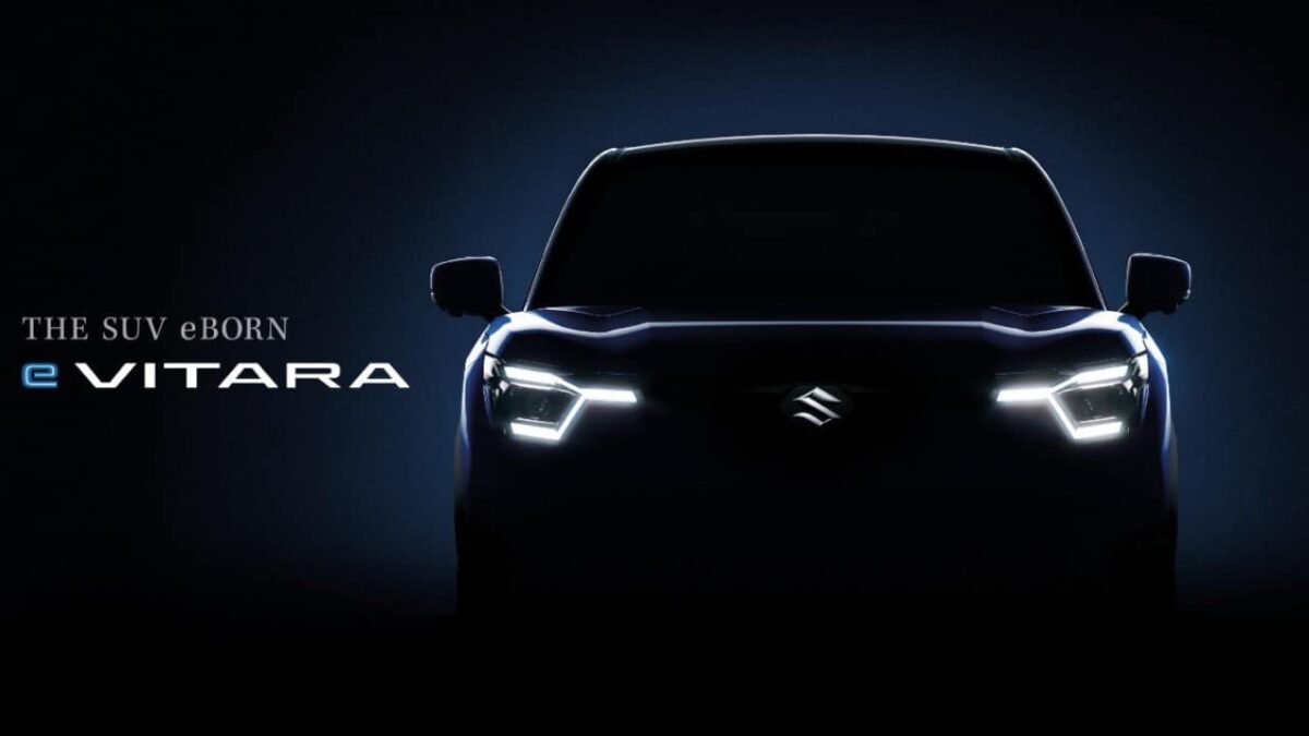 e vitara teased by maruti suzuki