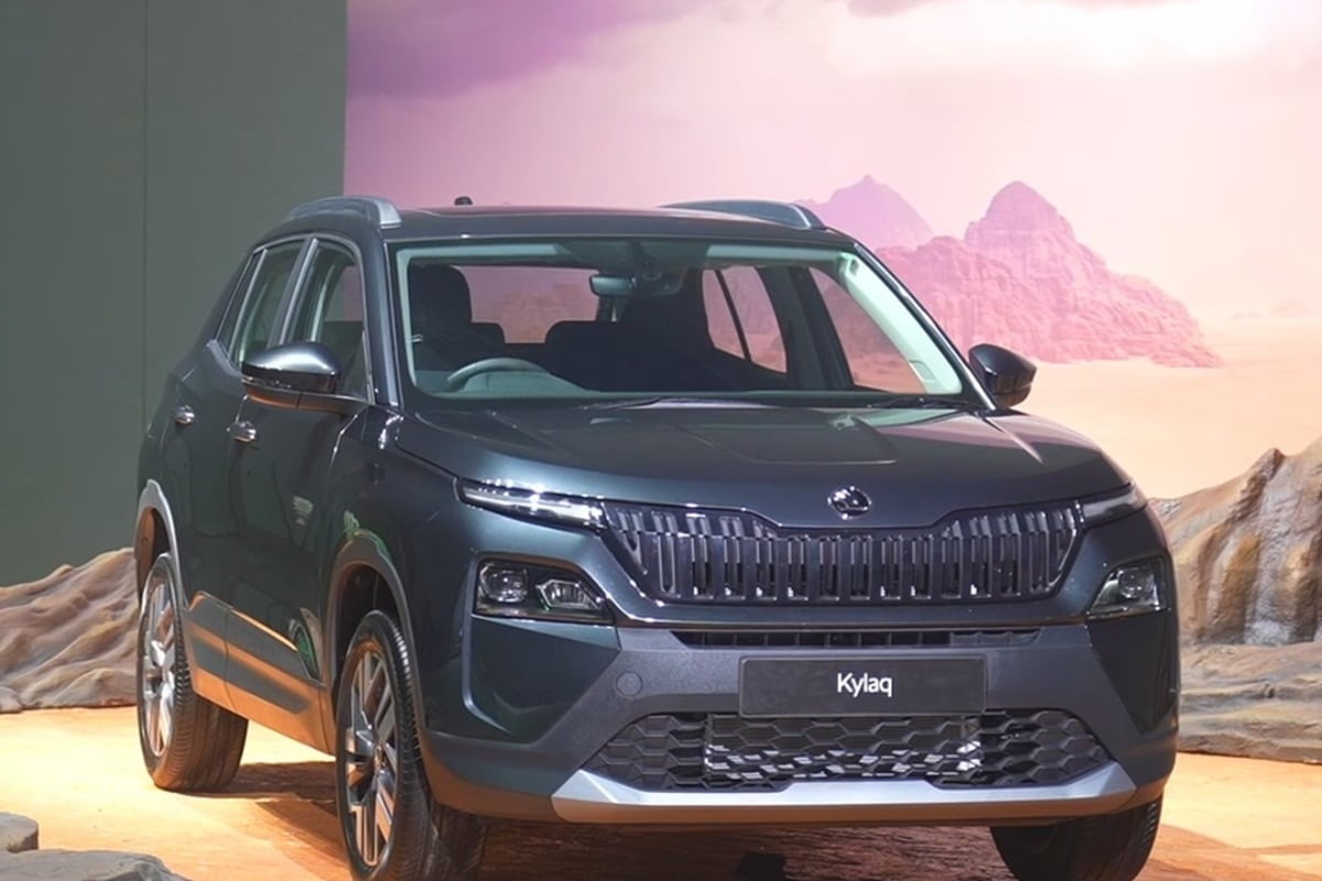 skoda kylaq on road price