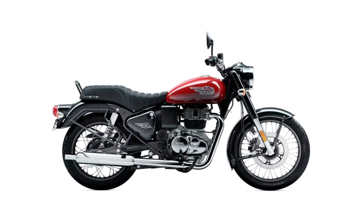 2025 Royal Enfield bullet 350 military red