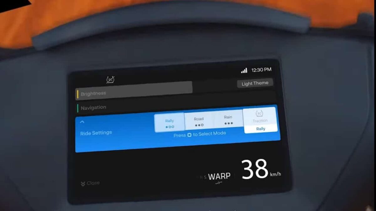 2025 ather 450x traction mode