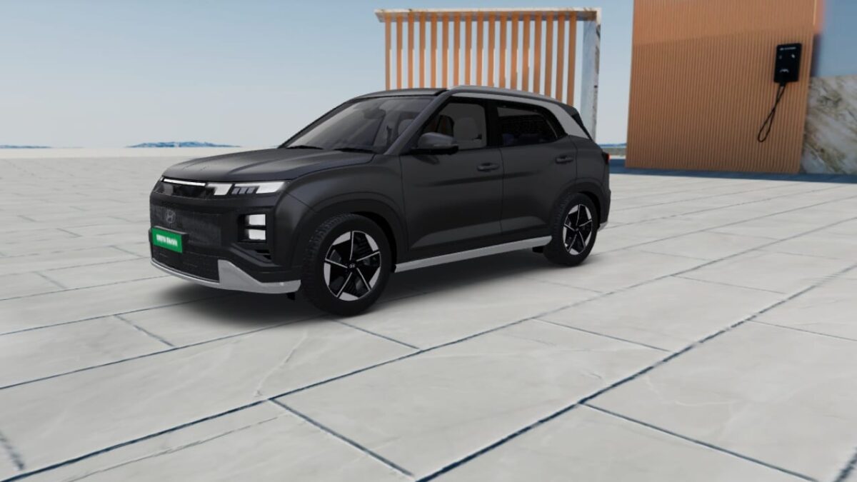 creta electric Titan Grey Matte