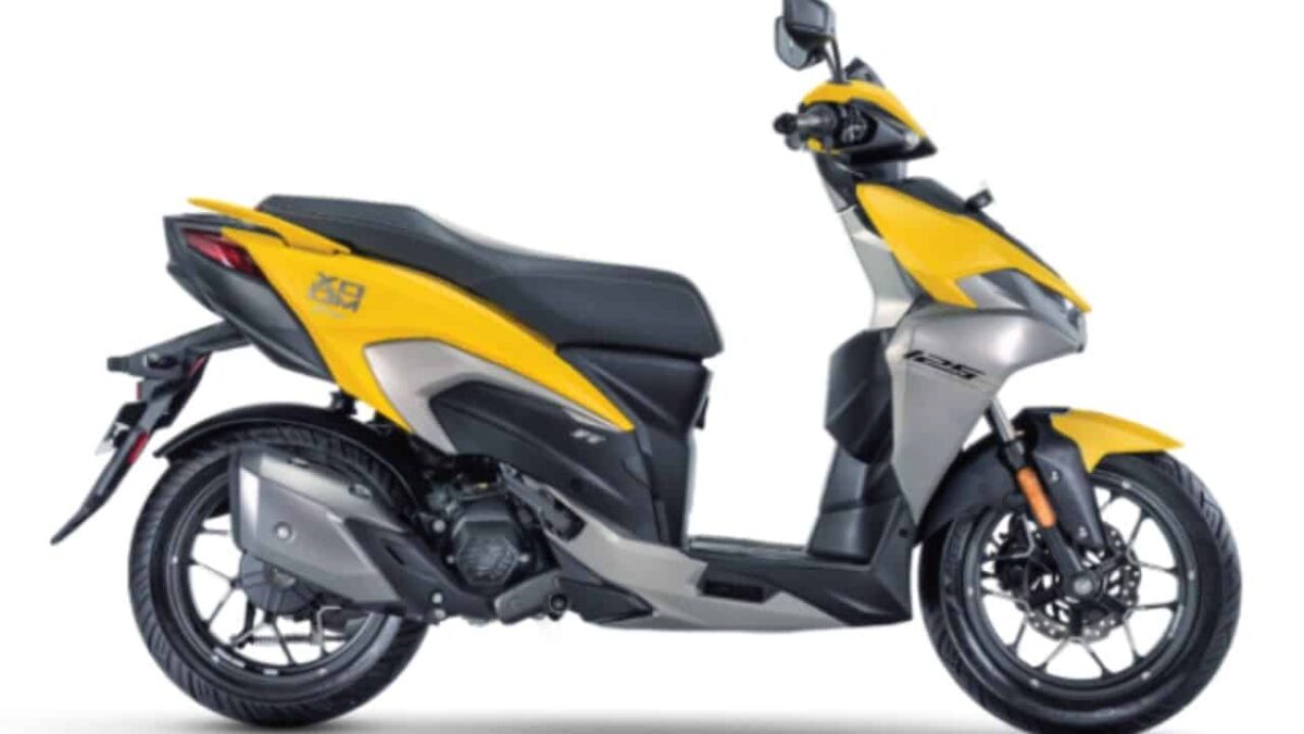 hero xoom 125 scooter lime yellow