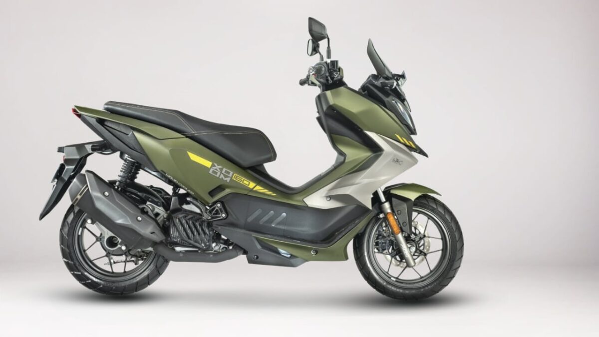 hero xoom 160 green