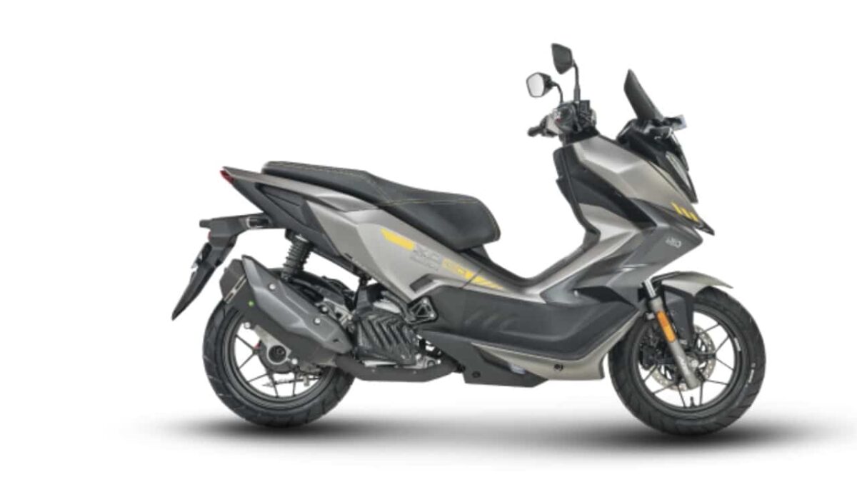hero xoom 160 grey