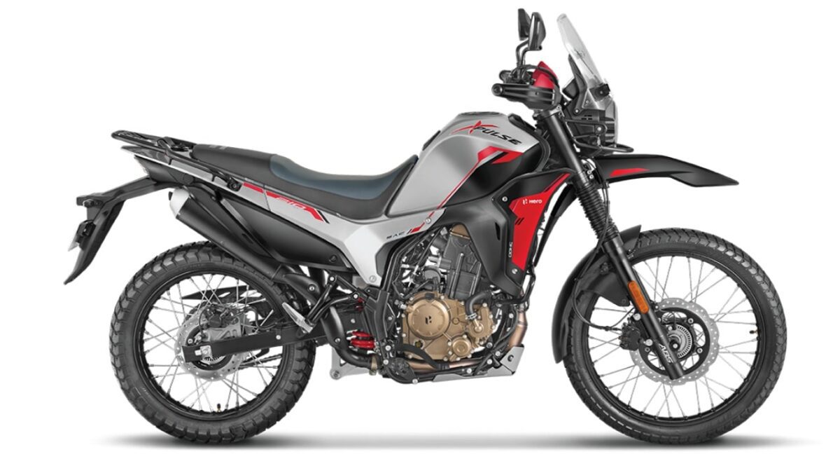 hero xpulse 210 alphine silver