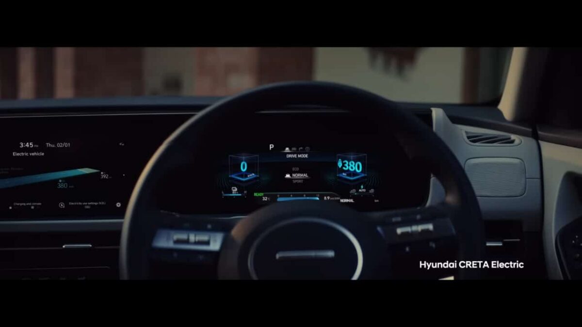 hyundai creta electric dashboard