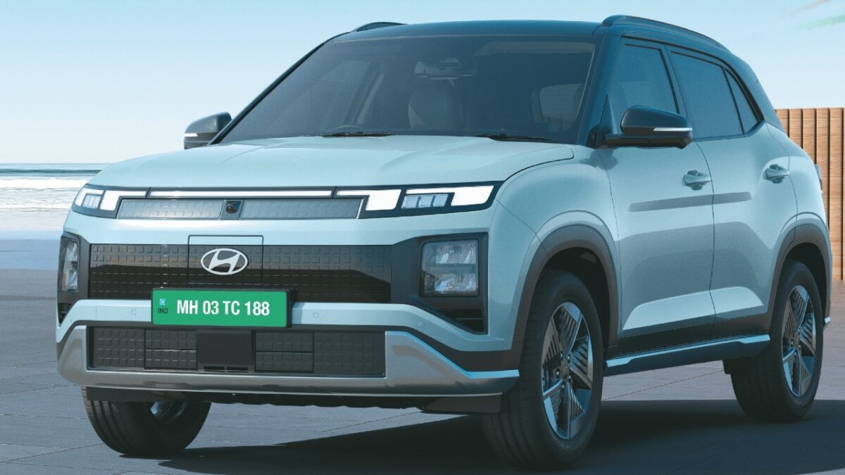 hyundai creta electric front look