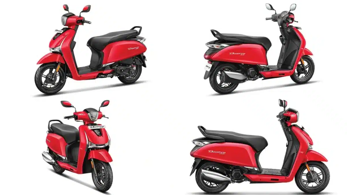 2025 Hero destini 125 red