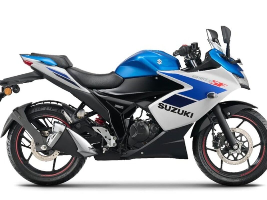 2025 suzuki gixxer sf 155 blue