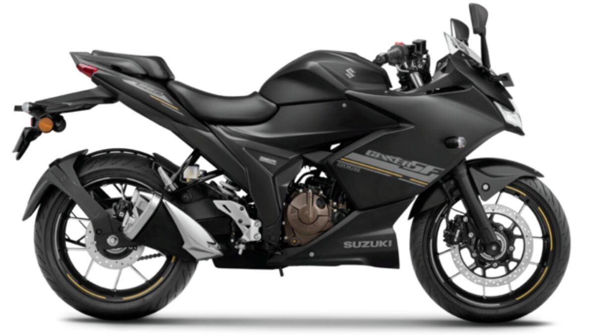 suzuki gixxer sf 250 black