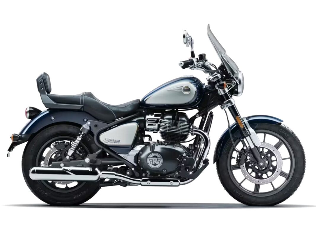2025 Royal Enfield super meteor 650 Celestial blue