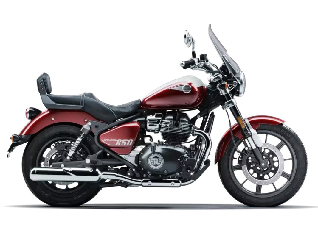 2025 Royal Enfield super meteor 650 Celestial red