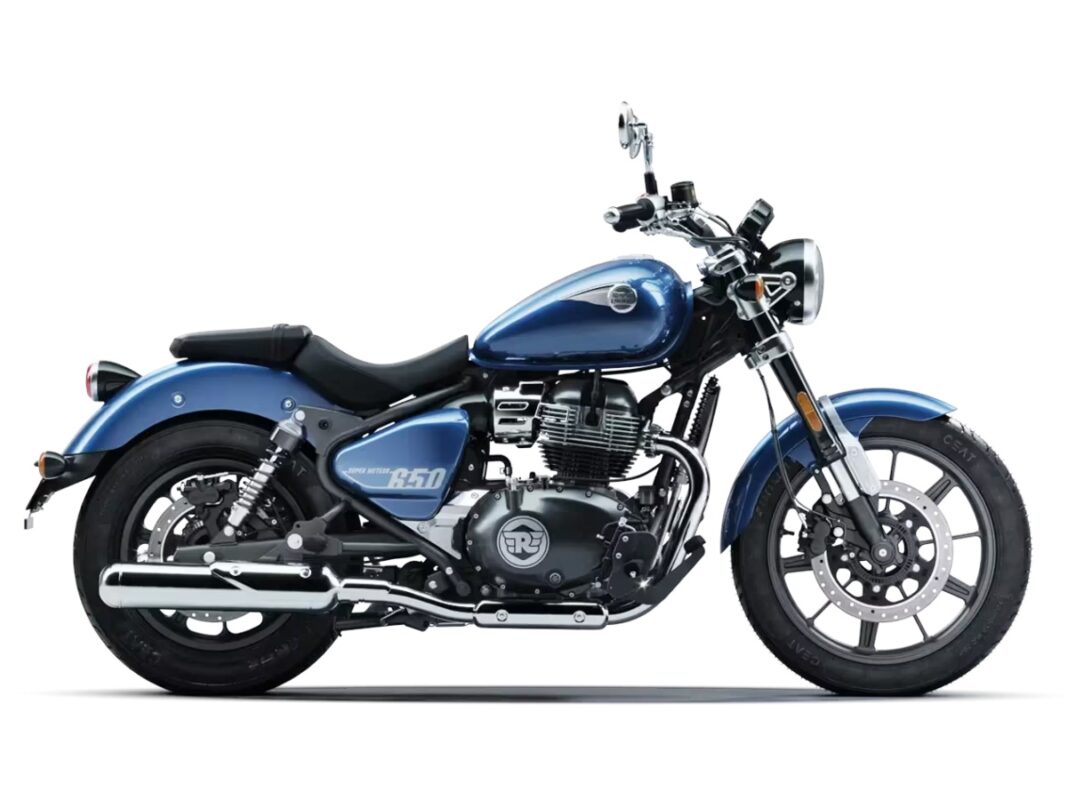 2025 Royal Enfield super meteor 650 astral blue