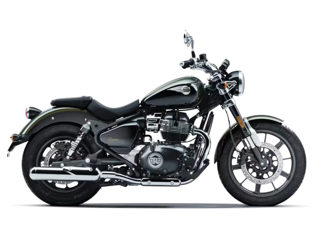 2025 Royal Enfield super meteor 650 interstellar green 1