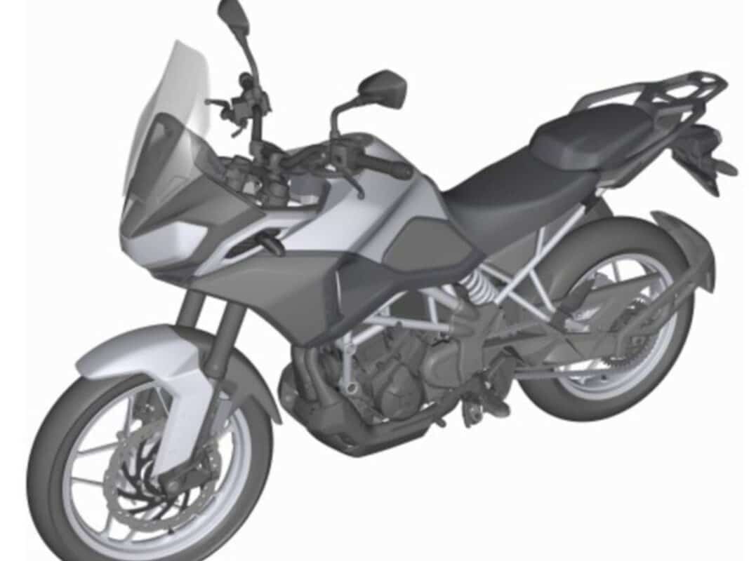 Tvs rtx 300 patent design