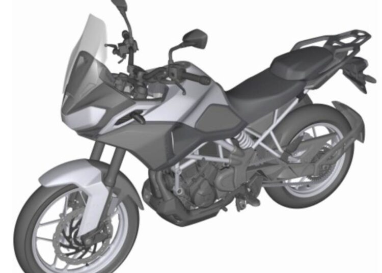 Tvs rtx 300 patent design