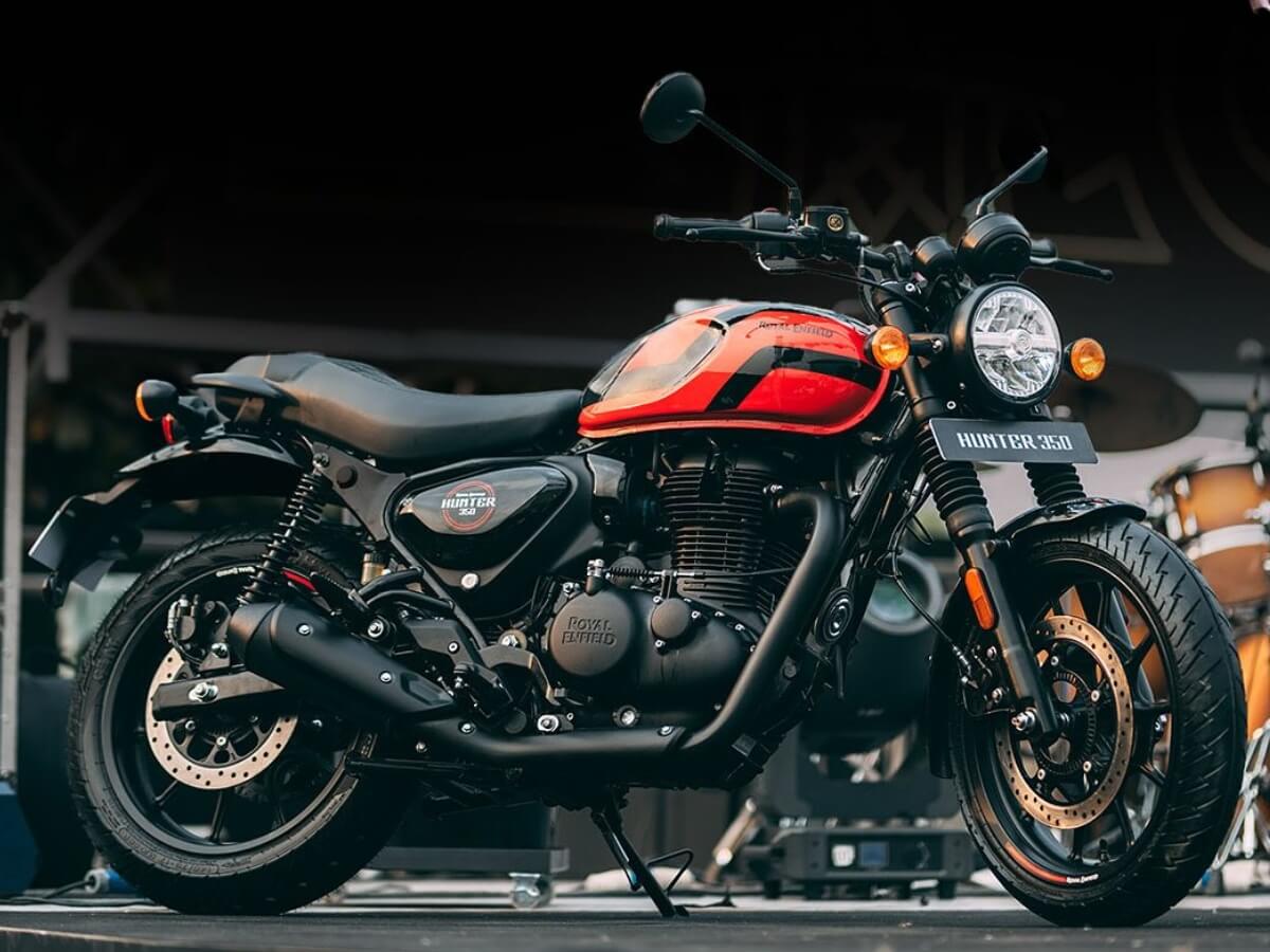 2025 Royal Enfield hunter 350 london red