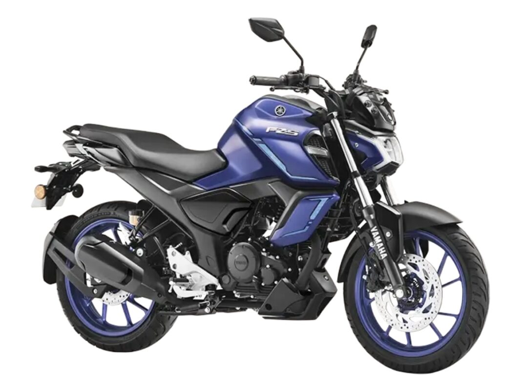2025 yamaha fz s fi hybrid racing blue