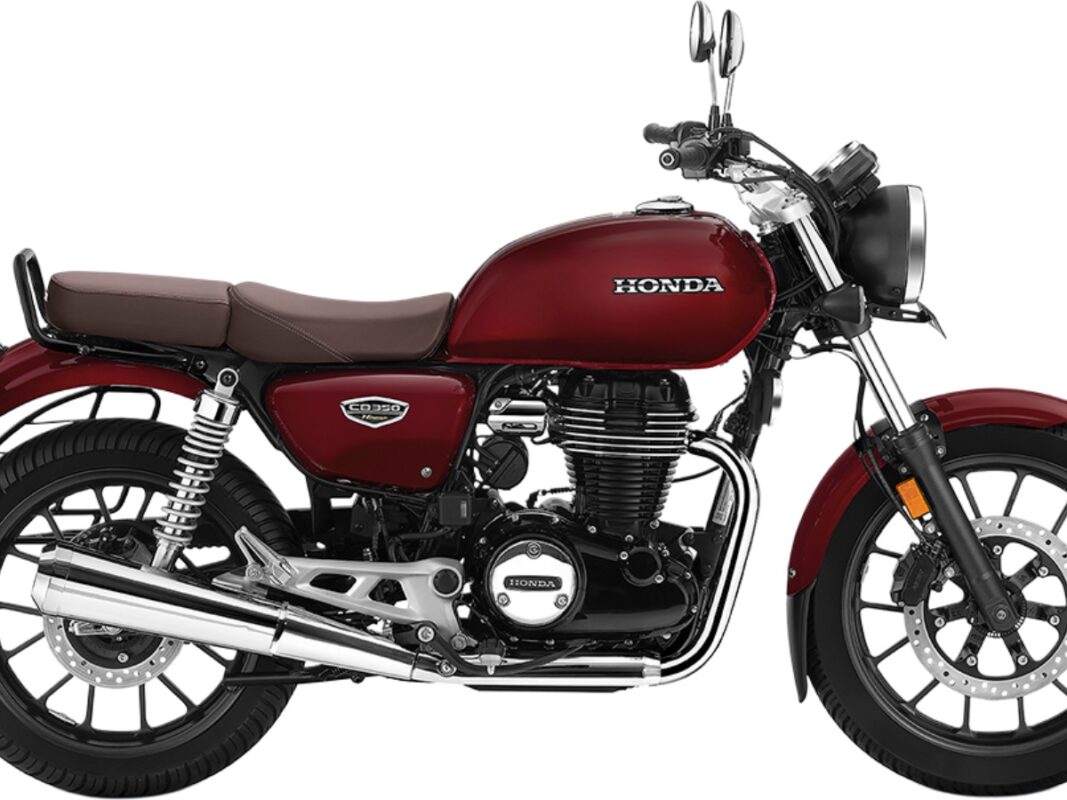 honda cb350 hness dlx red