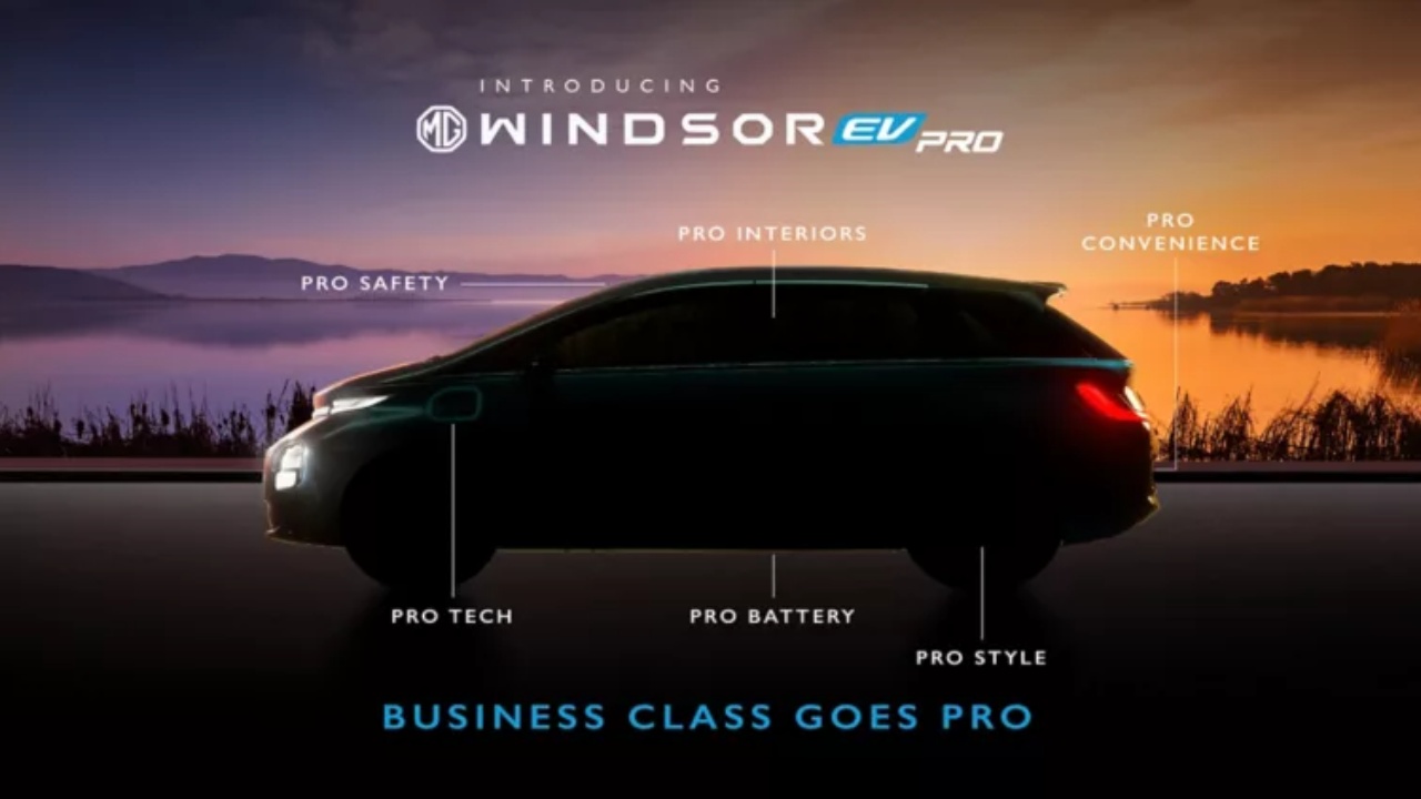 MG Windsor pro EV range 449km