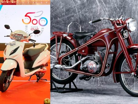 ஹோண்டா 50 கோடி டூ வீலர்கள்