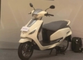 suzuki e access on road