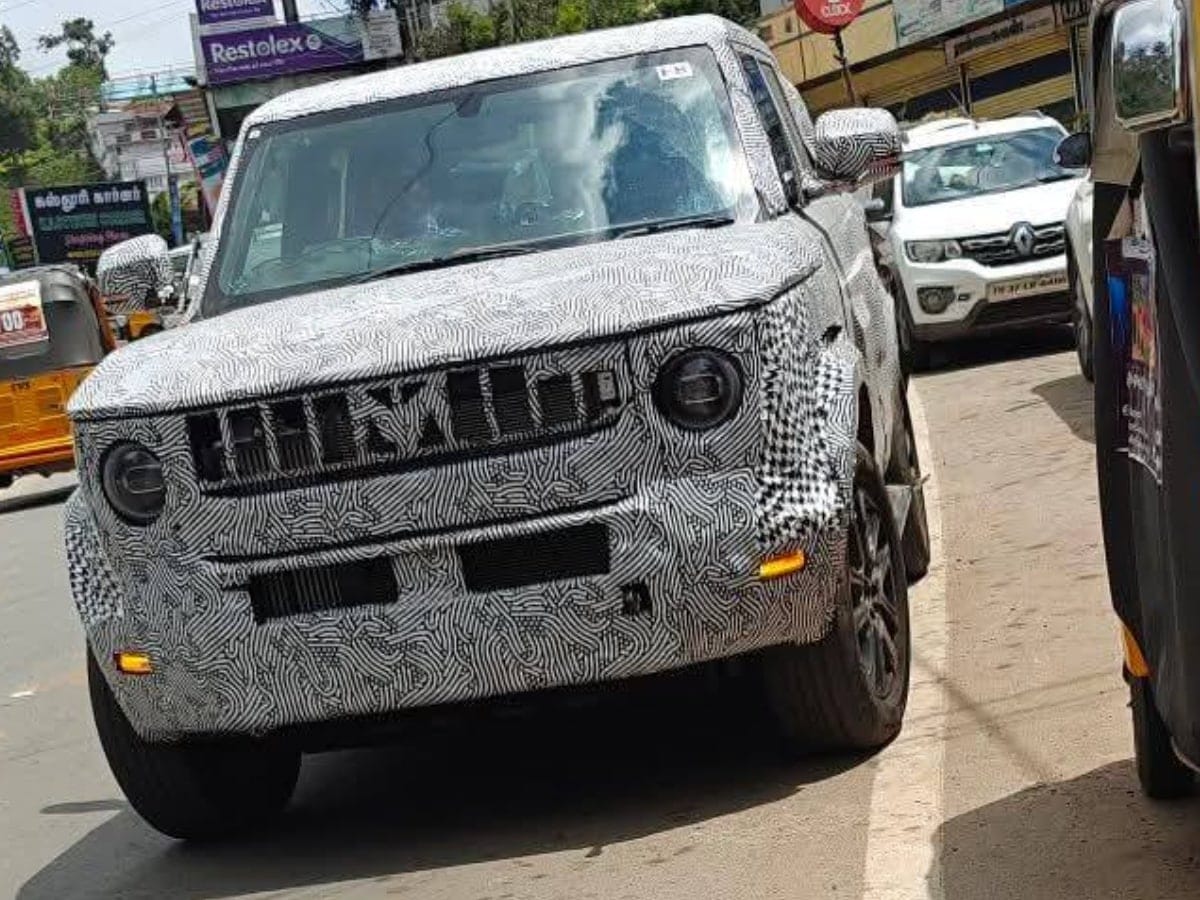 mahindra bolero neo spied