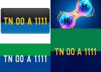 ஹைட்ரஜன் வாகனங்களுக்கு நெம்பர் பிளேட் நிறங்கள் தெரியுமா.?
